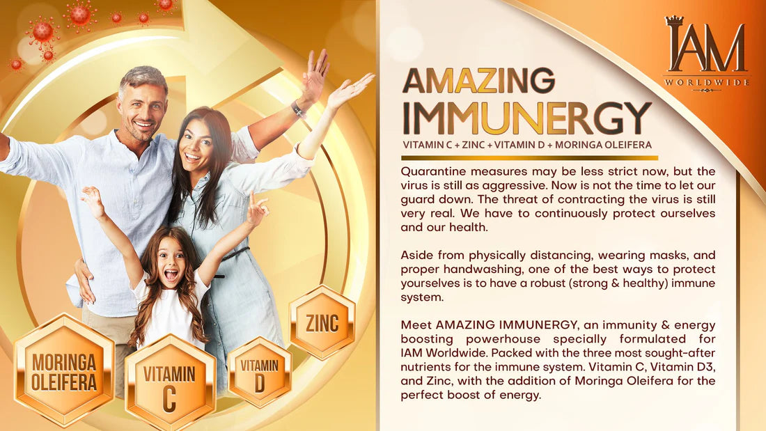 Amazing Immunergy | 50 Capsules | Free Shipping | COD
