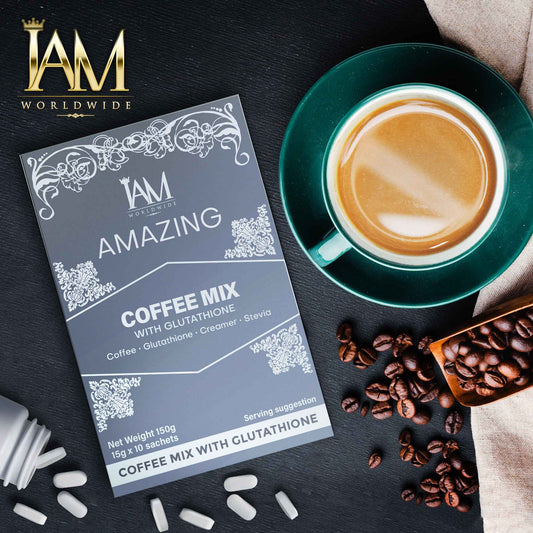 IAM Coffee w/ Glutha | 1 Box | 10 Sachets | Free Shipping