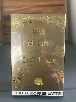 Amazing Coffee Mocha with Barley and Alkaline | 1 Box | 10 Sachets | Free Shipping